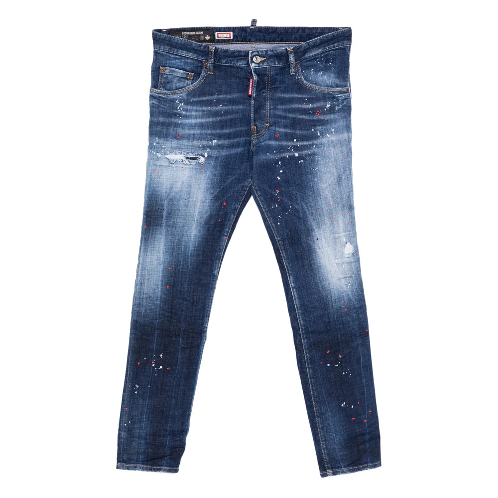Dsquared2 Blue Denim - Tapered Jeans Men DSQUARED2