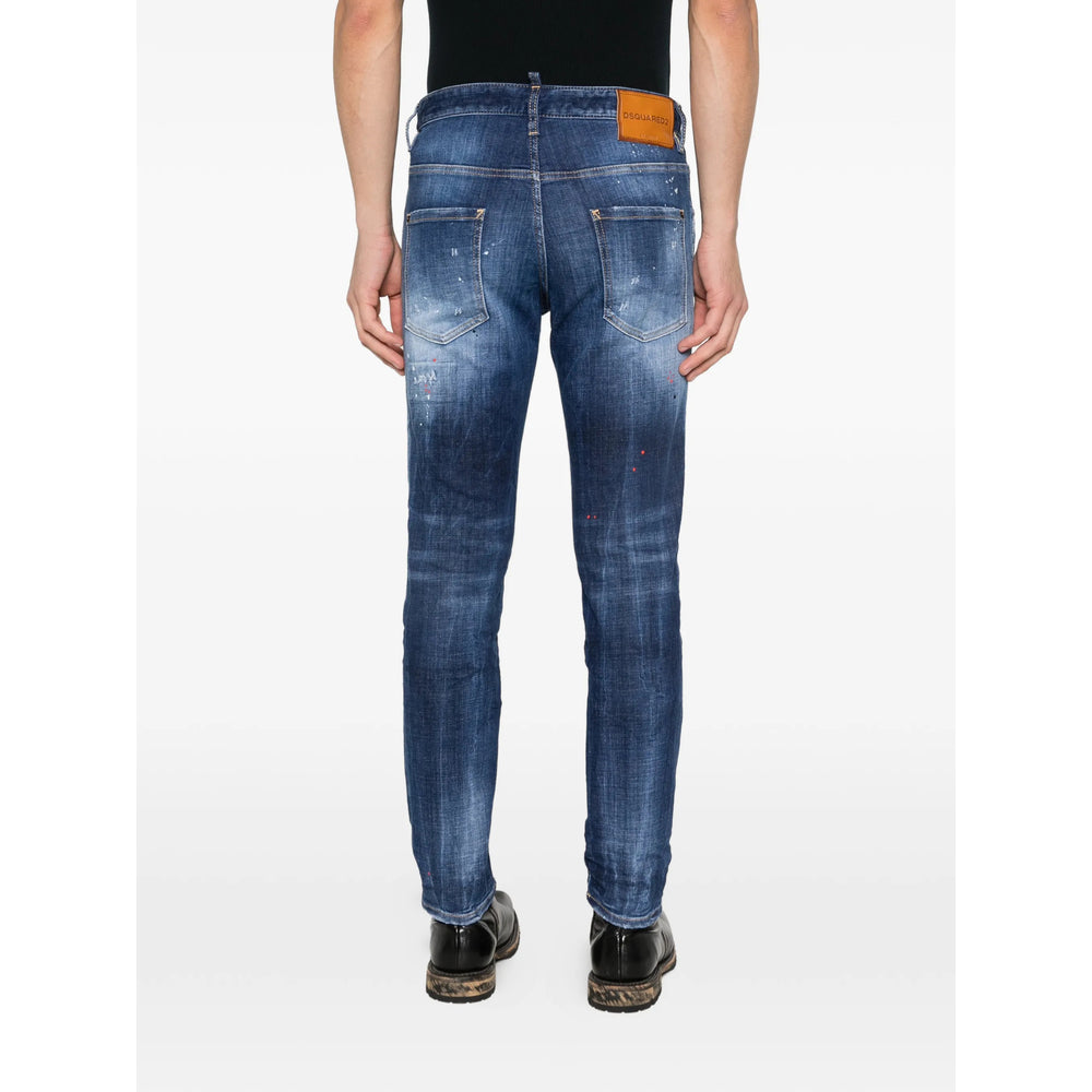 Dsquared2 Blue Denim - Tapered Jeans Men DSQUARED2