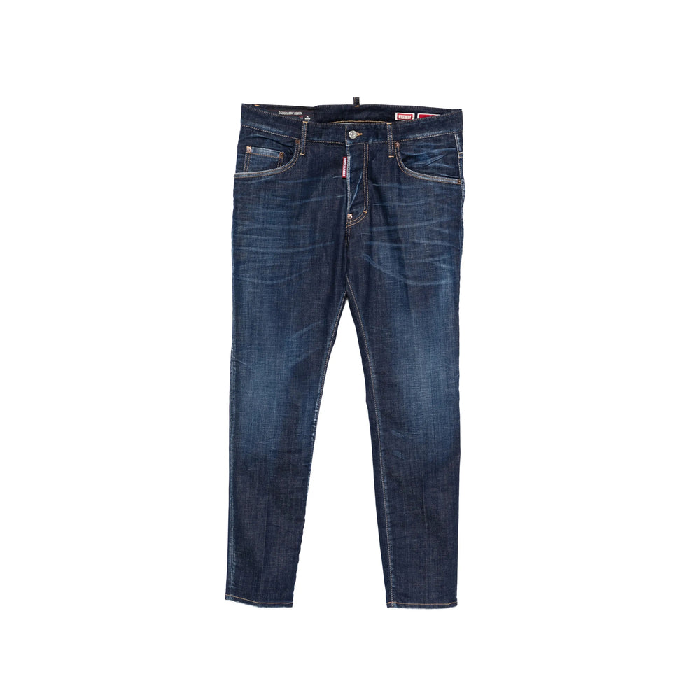 Dsquared2 Blue Denim - Slim-Fit Jeans Men DSQUARED2