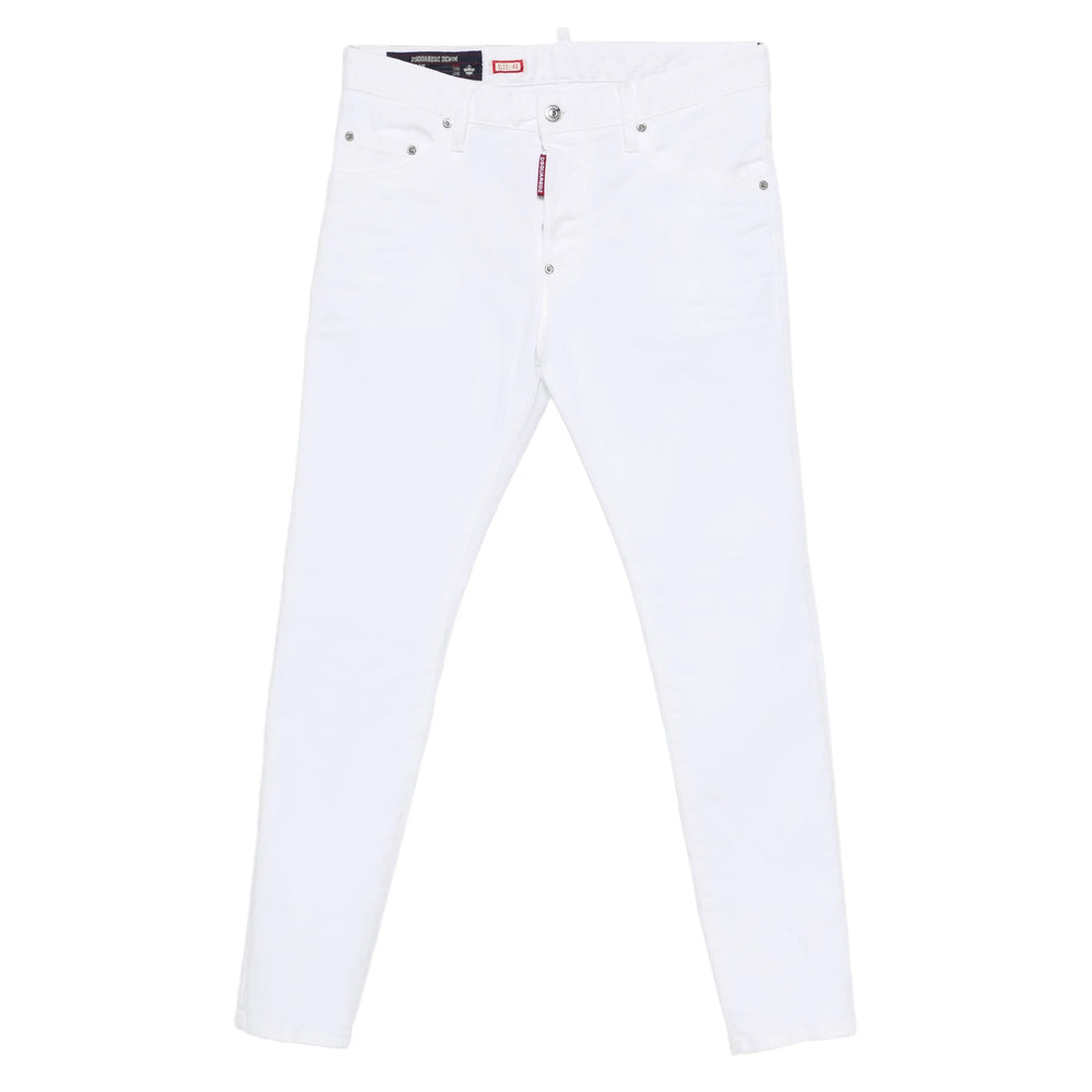 Dsquared2 White Denim - Skinny Jeans Men DSQUARED2