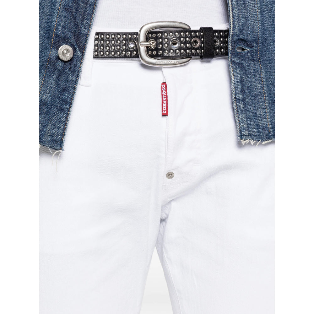 Dsquared2 White Denim - Skinny Jeans Men DSQUARED2