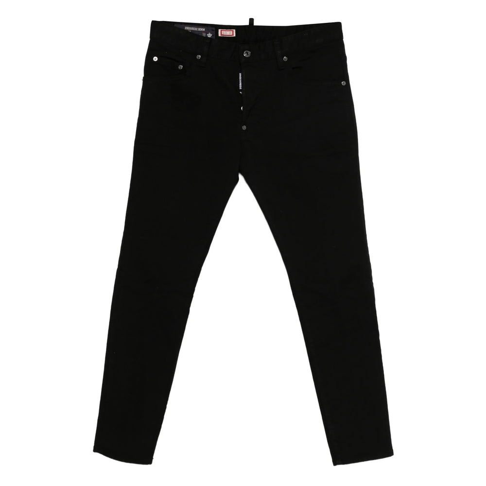 Dsquared2 Black Denim - Slim-Fit Jeans Men DSQUARED2