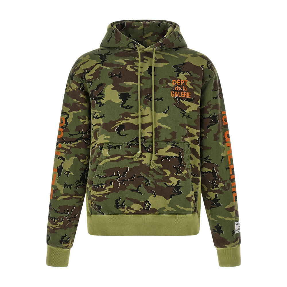 Gallery Dept. Green Sweaters & Knitwear - Hoodies Men GALLERY DEPT.