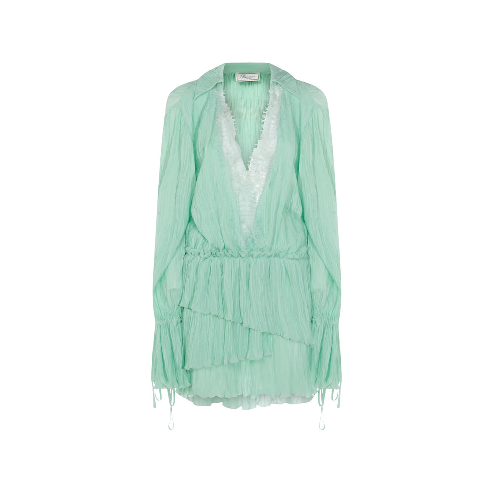 Blumarine Green Dresses - Day Dresses Women BLUMARINE