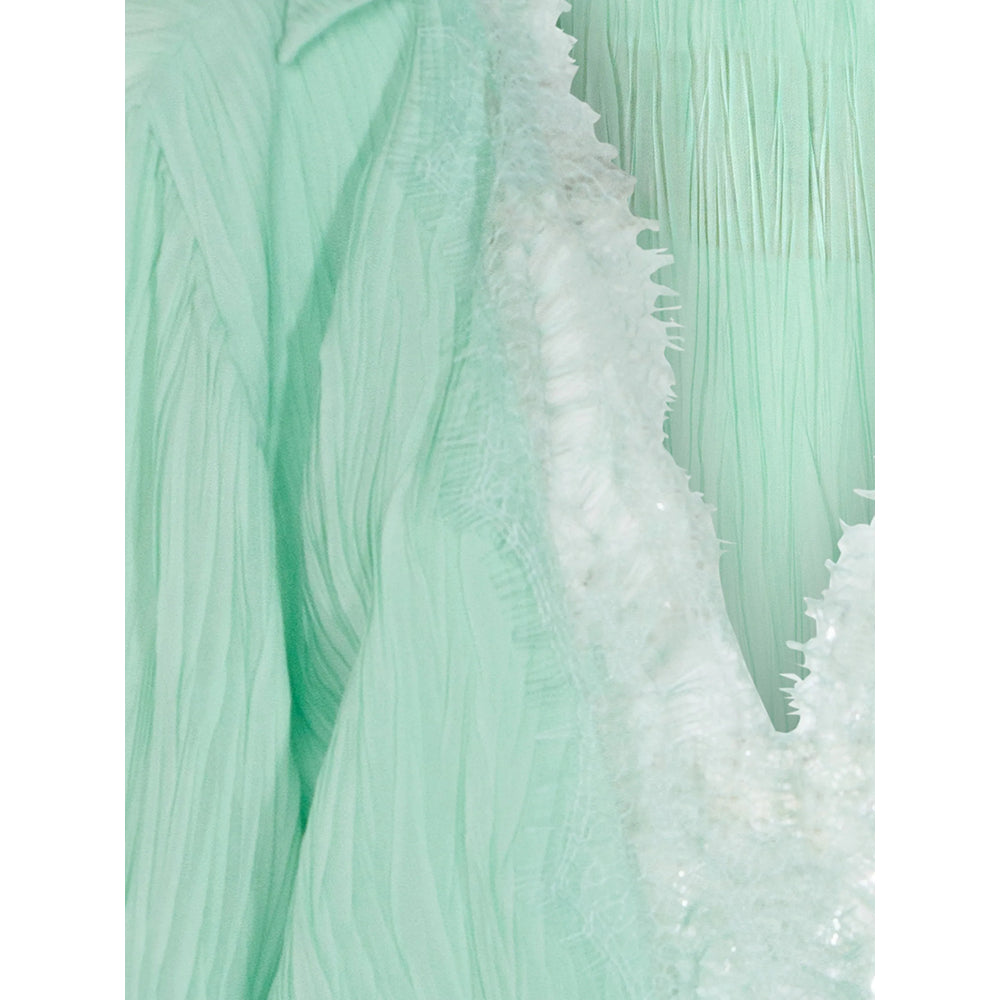 Blumarine Green Dresses - Day Dresses Women BLUMARINE