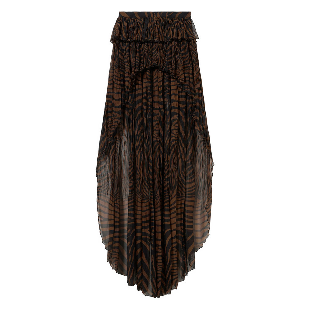 Blumarine Brown Skirts - Asymmetric & Draped Skirts Women BLUMARINE