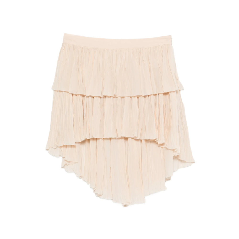 Blumarine Neutrals Skirts - Asymmetric & Draped Skirts Women BLUMARINE
