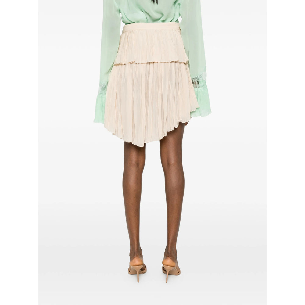 Blumarine Neutrals Skirts - Asymmetric & Draped Skirts Women BLUMARINE