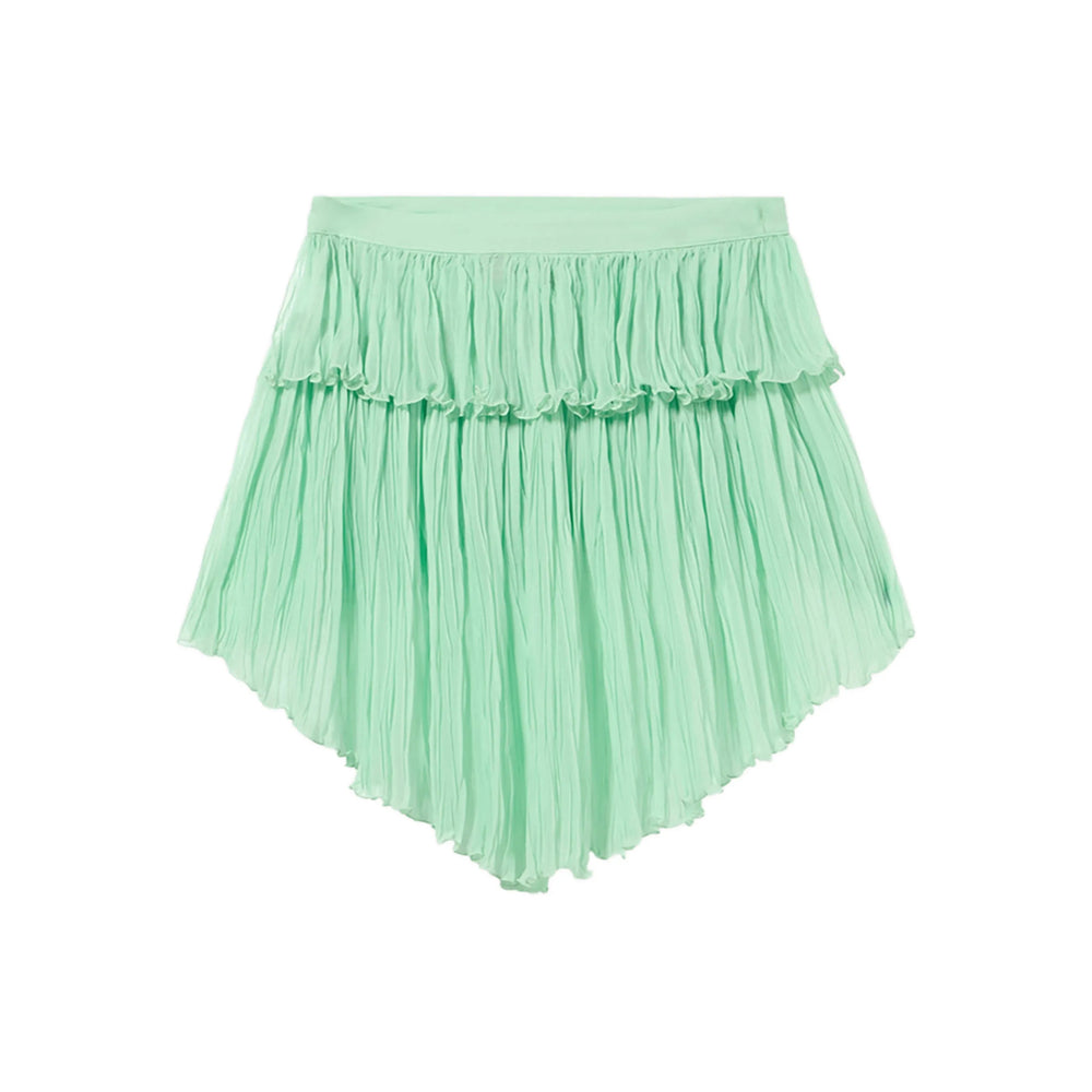 Blumarine Green Skirts - Pleated Skirts Women BLUMARINE