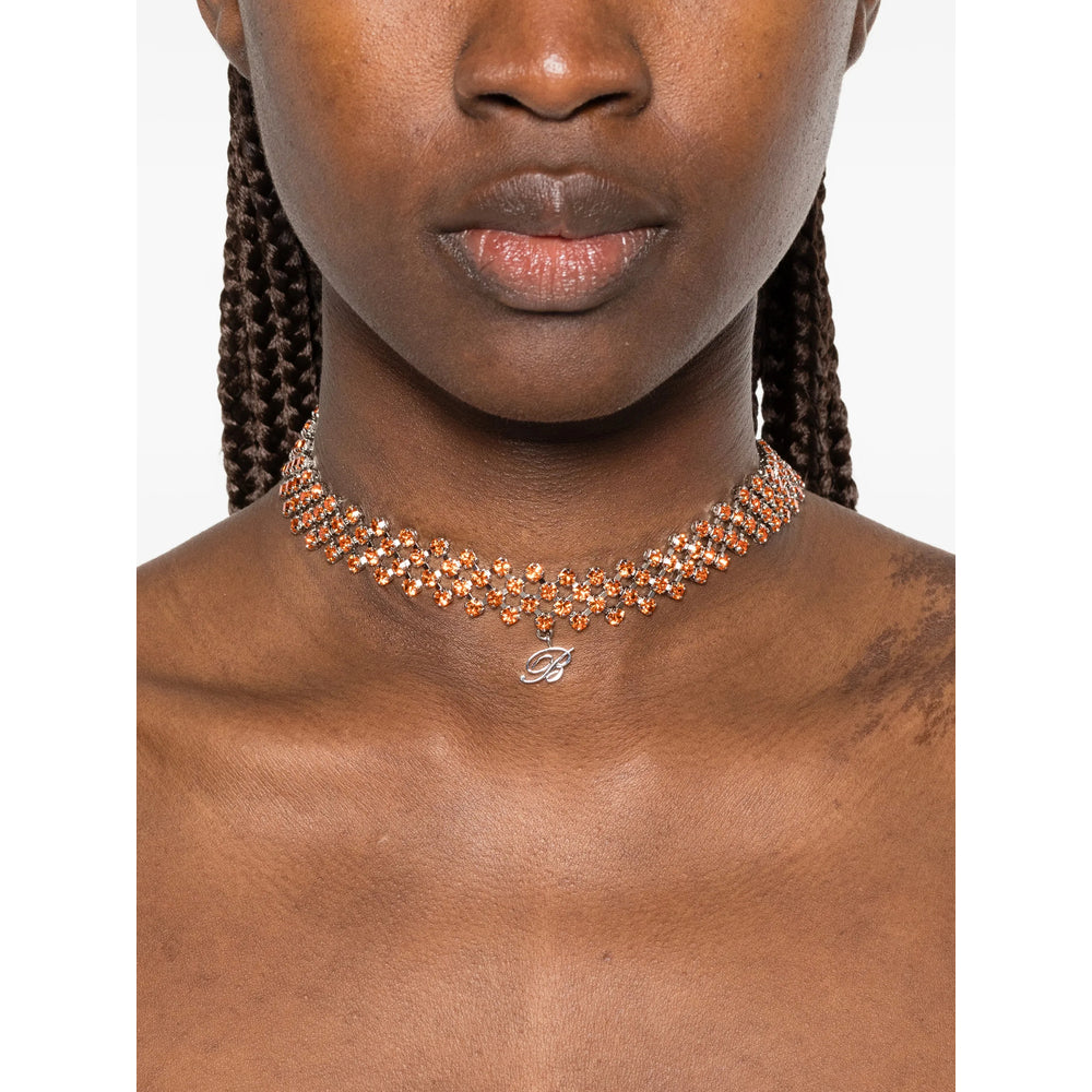 Blumarine Silver Necklaces Women BLUMARINE