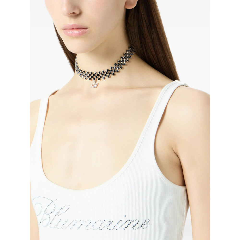 Blumarine Silver Necklaces Women BLUMARINE