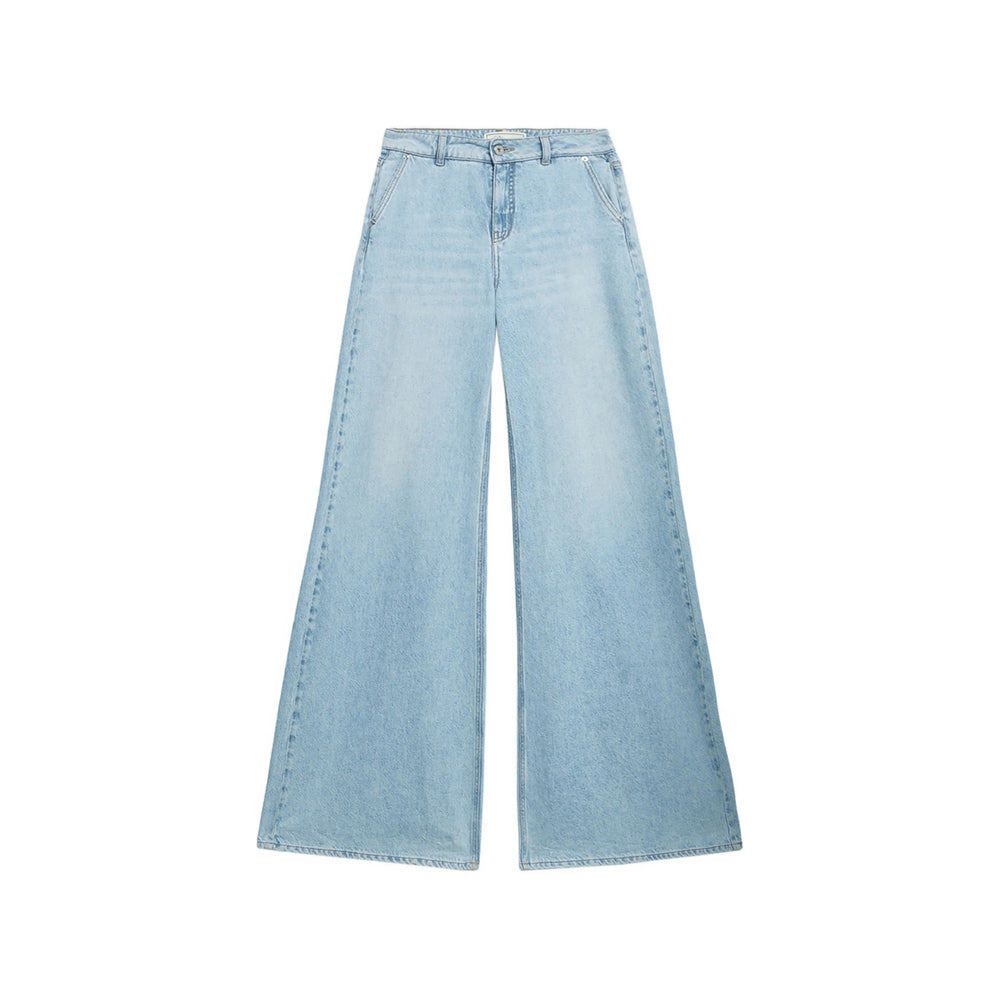 Blumarine Blue Trousers - Palazzo Pants Women BLUMARINE