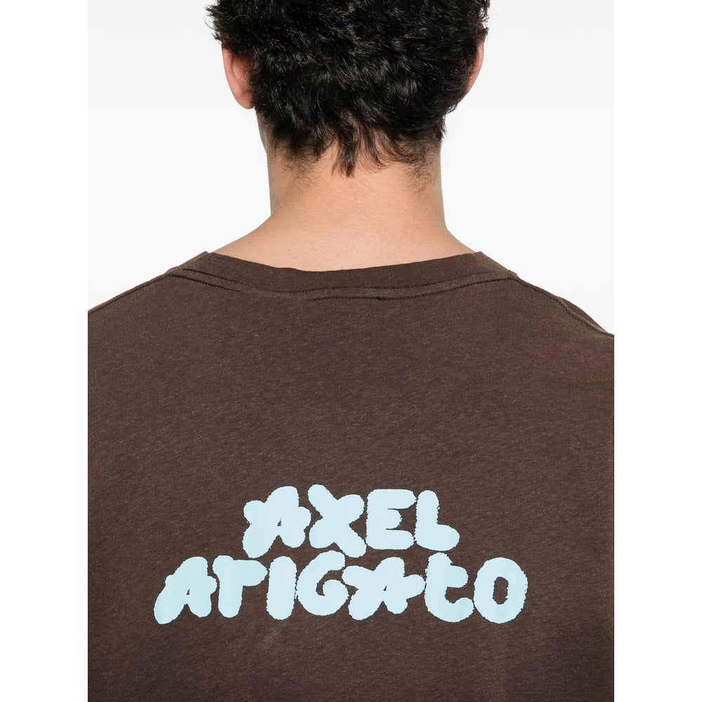 Axel Arigato Brown T-Shirts & Vests Men AXEL ARIGATO