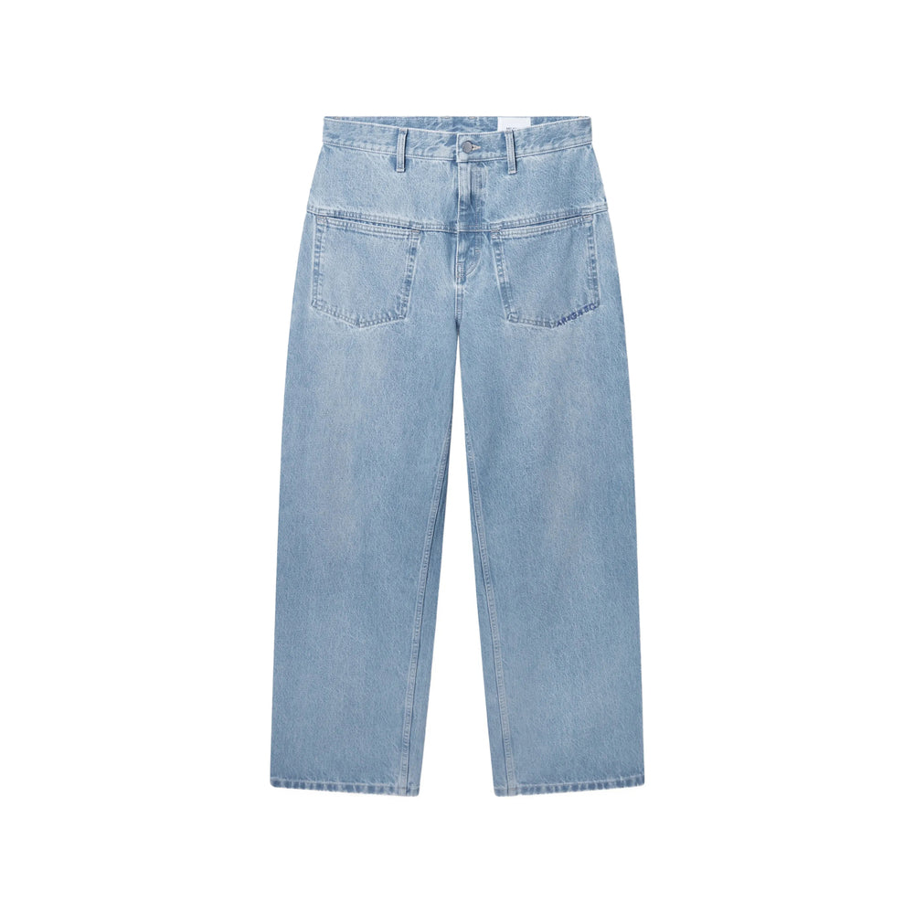 Axel Arigato Blue Denim - Wide-Leg Jeans Men AXEL ARIGATO