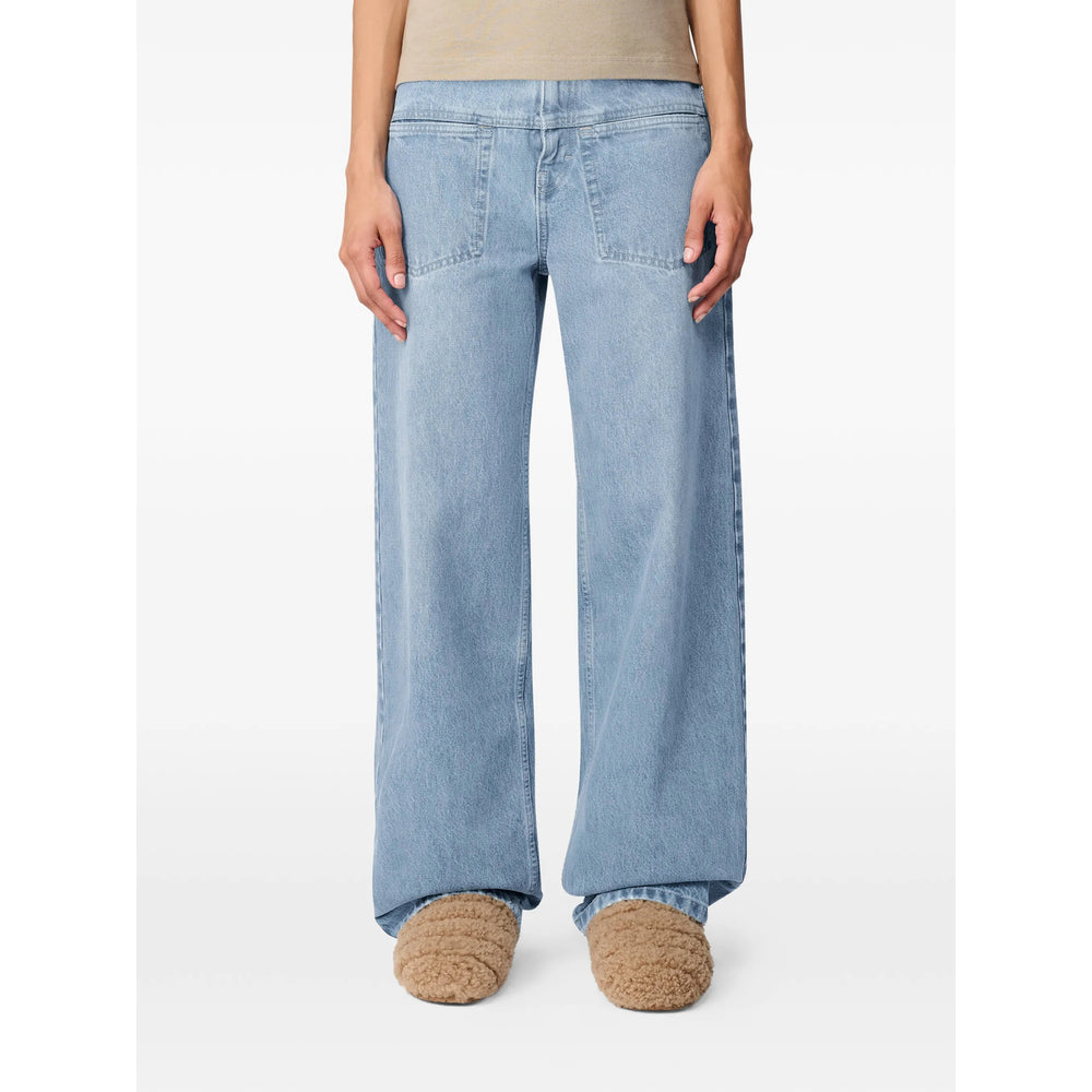 Axel Arigato Blue Denim - Wide-Leg Jeans Men AXEL ARIGATO
