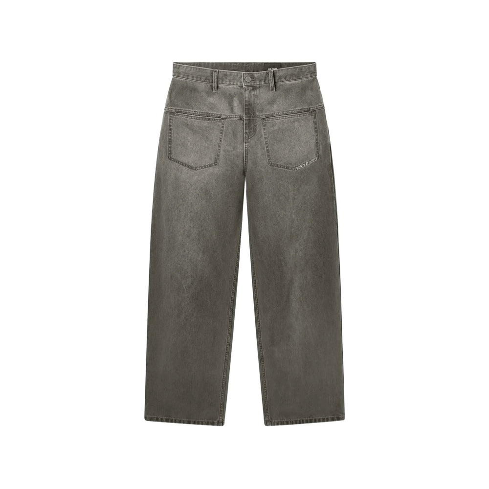 Axel Arigato Grey Denim - Wide-Leg Jeans Men AXEL ARIGATO