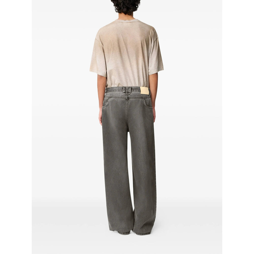 Axel Arigato Grey Denim - Wide-Leg Jeans Men AXEL ARIGATO