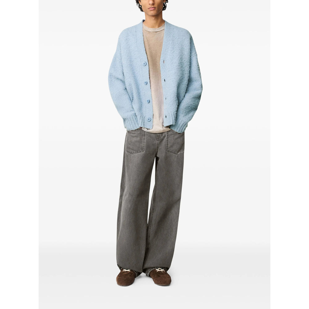 Axel Arigato Grey Denim - Wide-Leg Jeans Men AXEL ARIGATO