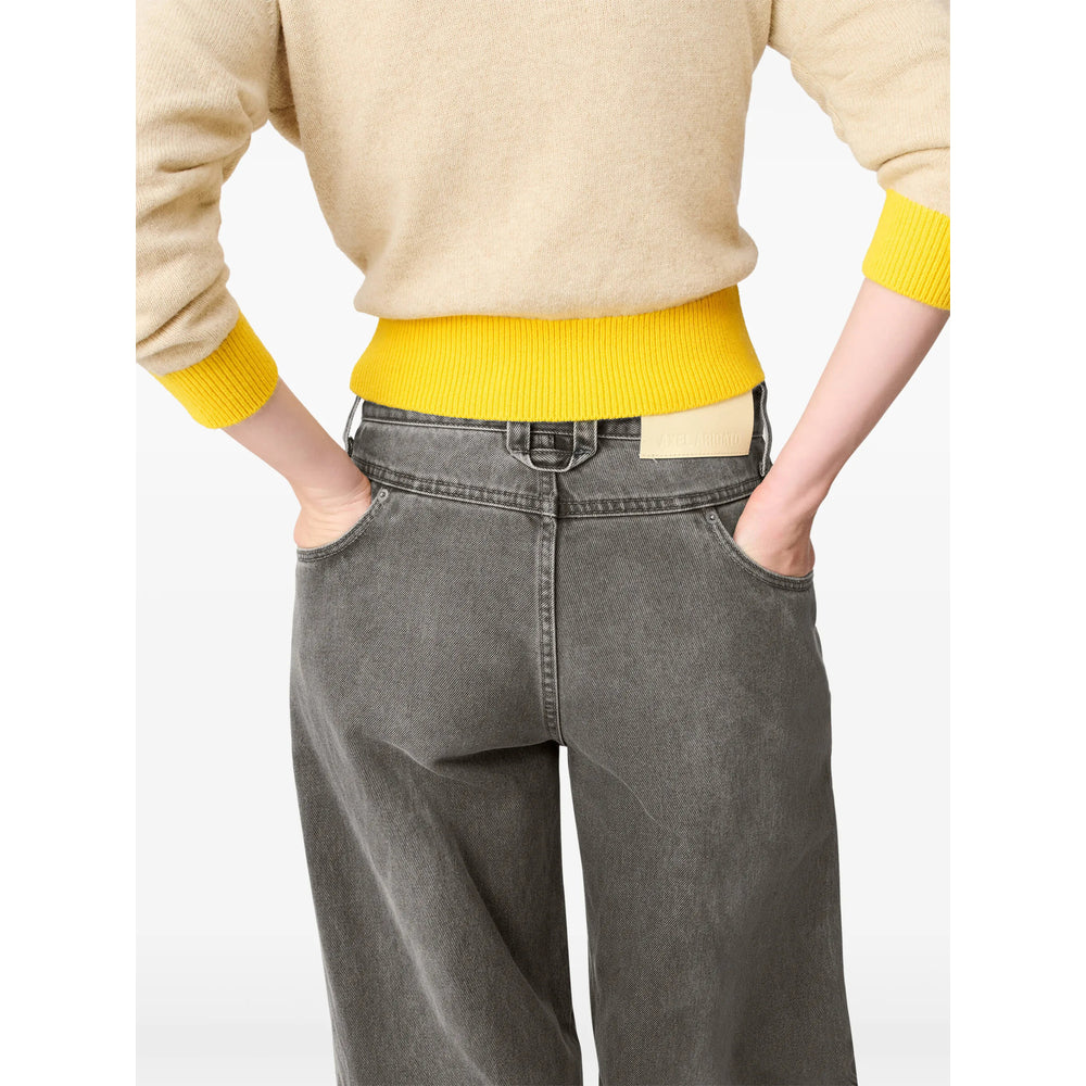 Axel Arigato Grey Denim - Wide-Leg Jeans Men AXEL ARIGATO