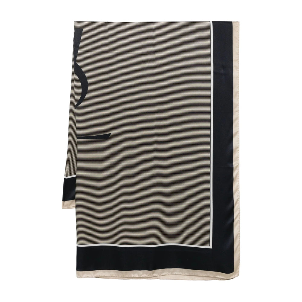 Saint Laurent Blue Scarves Men SAINT LAURENT