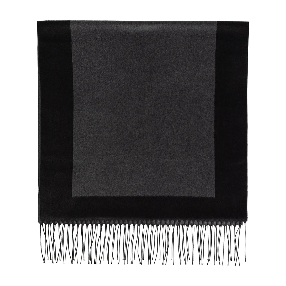 Saint Laurent Black Scarves Men SAINT LAURENT