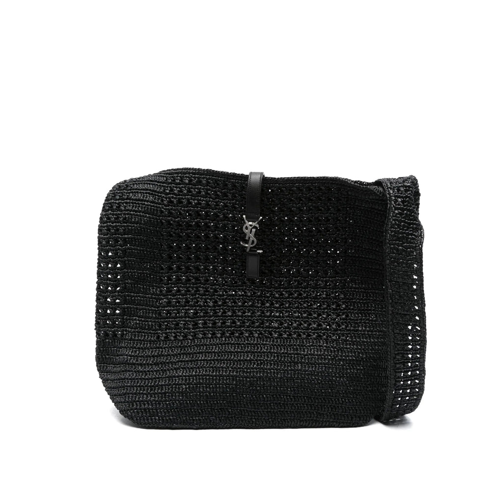 Saint Laurent Black Shoulder Bags Men SAINT LAURENT