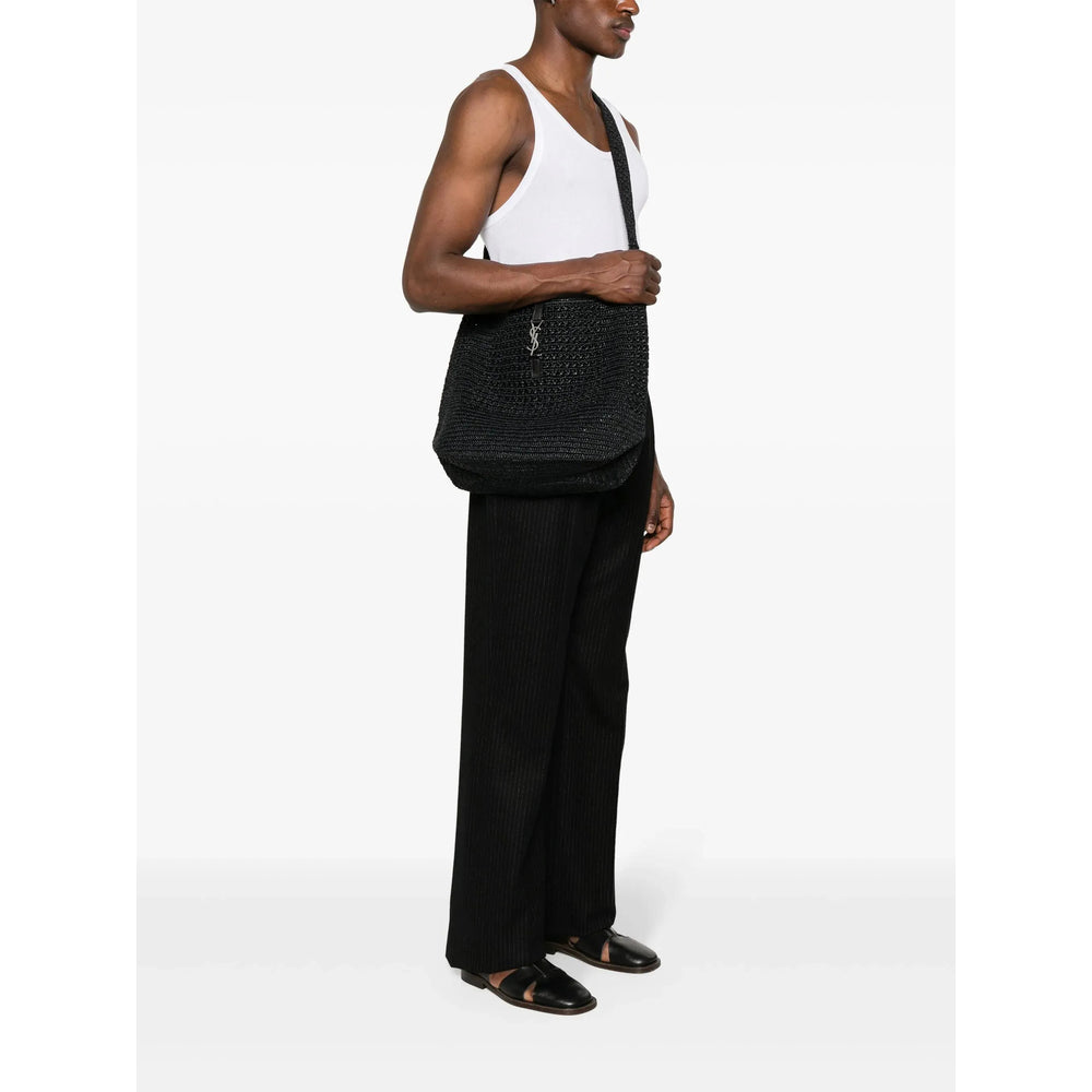 Saint Laurent Black Shoulder Bags Men SAINT LAURENT