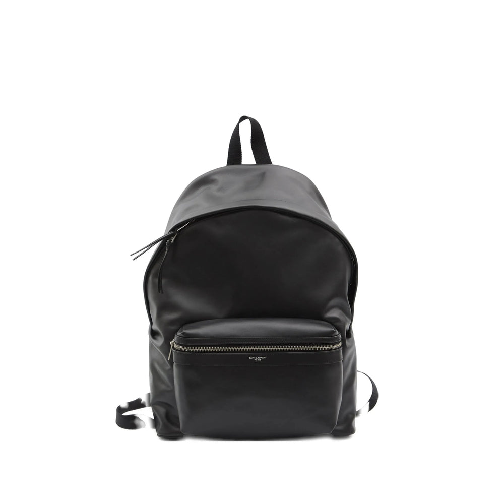 Saint Laurent Black Backpacks Men SAINT LAURENT