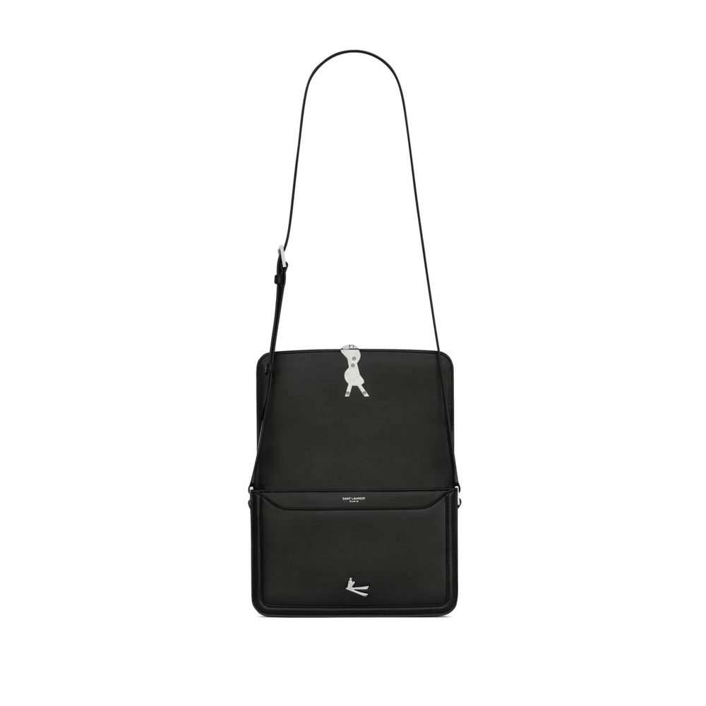 Saint Laurent Black Messenger Bags Men SAINT LAURENT