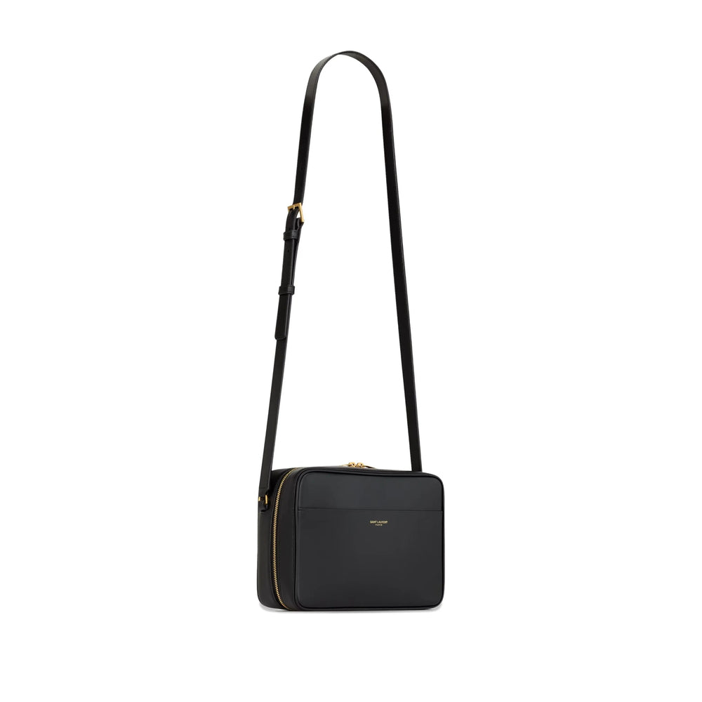 Saint Laurent Black Shoulder Bags Men SAINT LAURENT