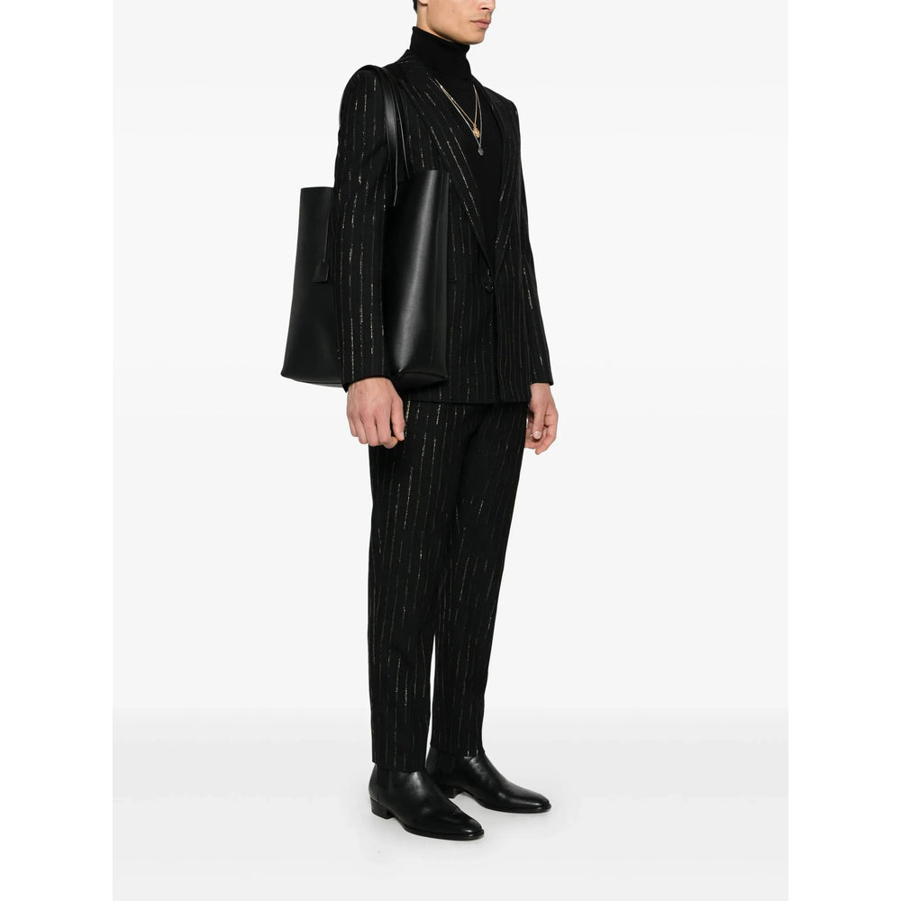 Saint Laurent Black Tote Bags Men SAINT LAURENT