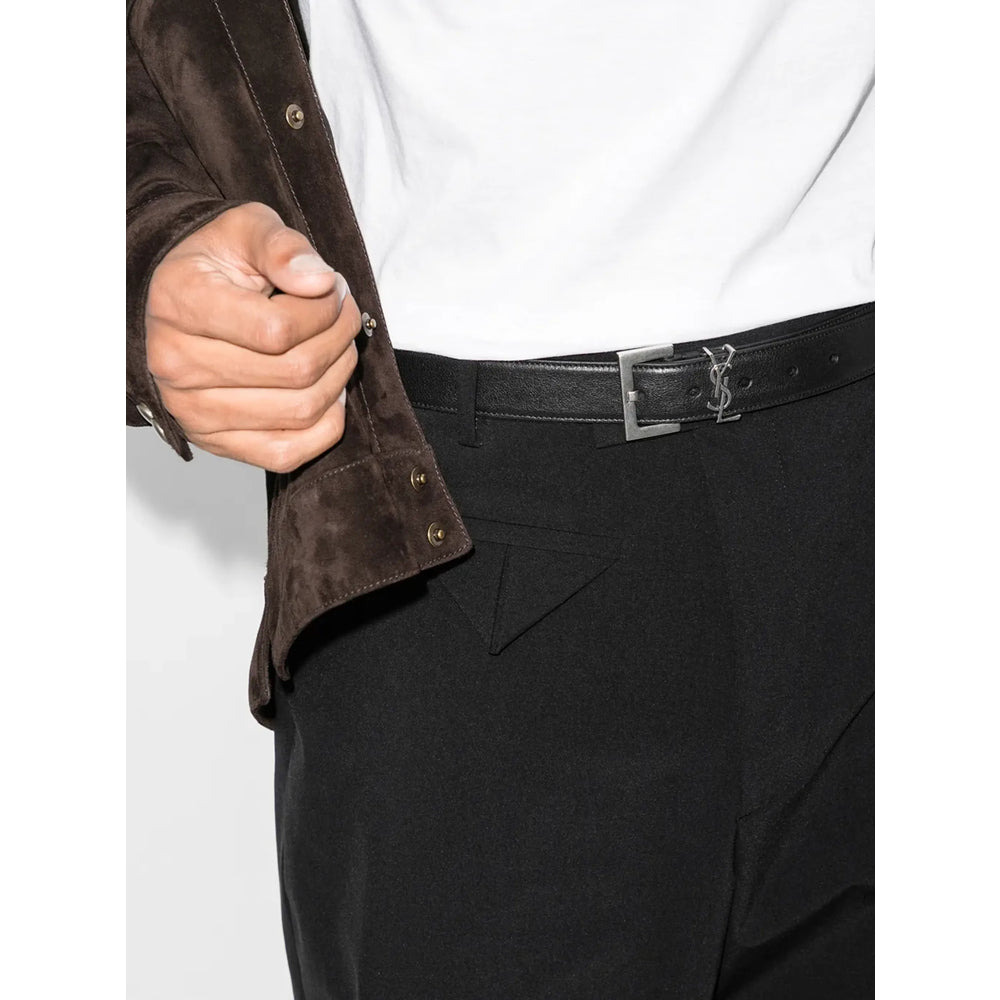 Saint Laurent Black Belts Men SAINT LAURENT