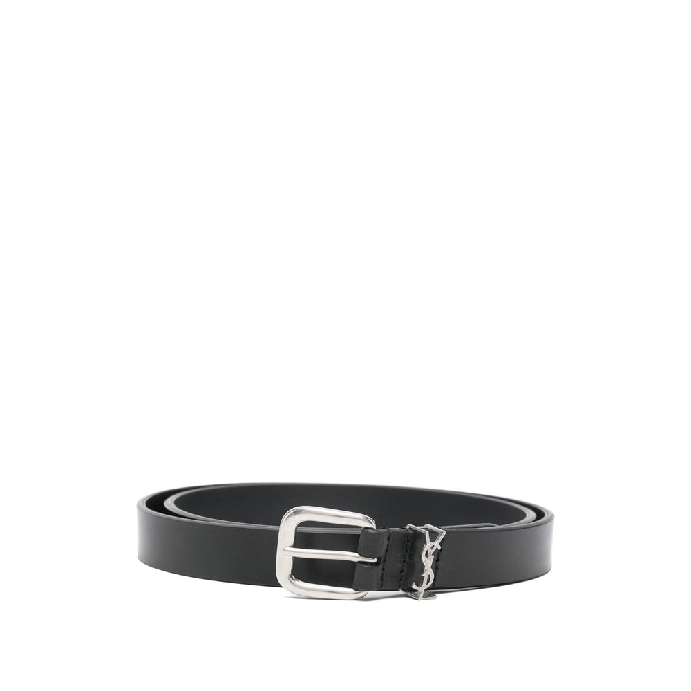 Saint Laurent Black Belts Men SAINT LAURENT
