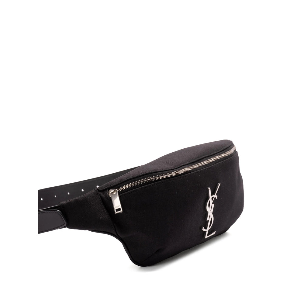 Saint Laurent Black Belt Bags Men SAINT LAURENT