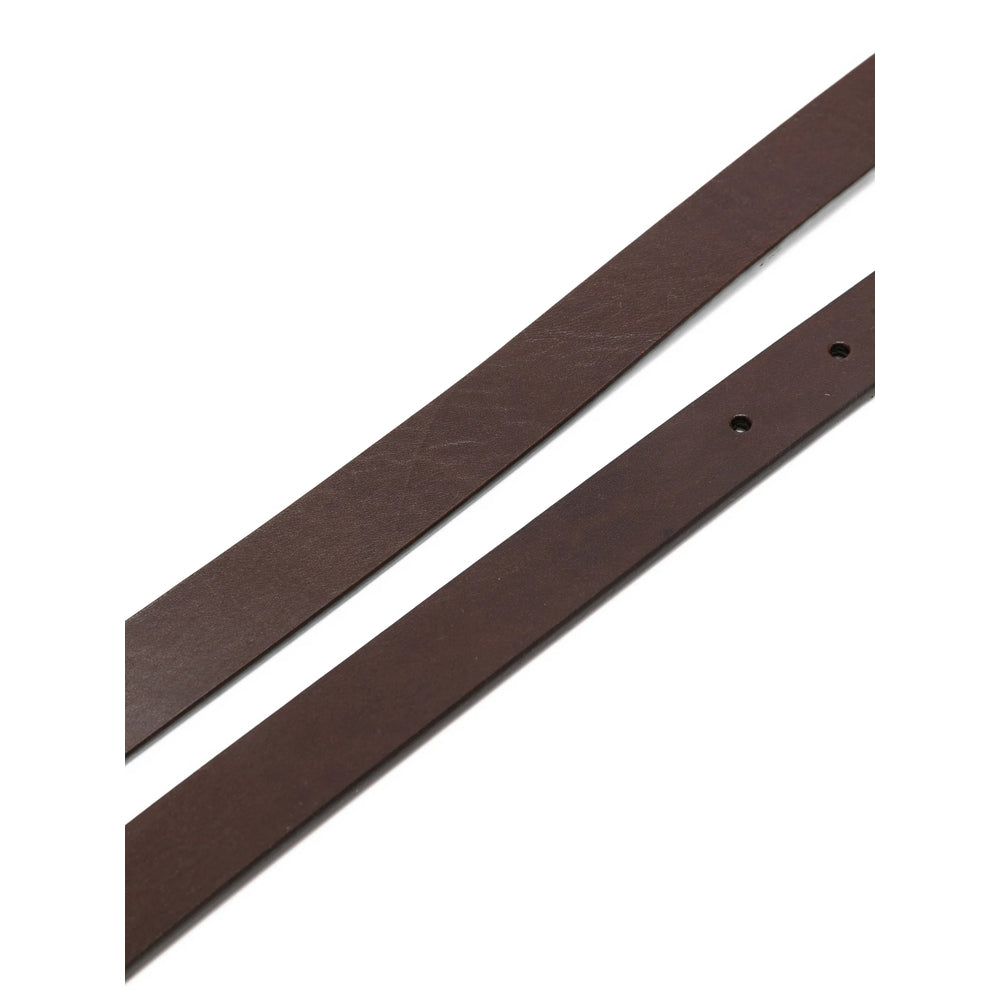 Saint Laurent Brown Belts Men SAINT LAURENT