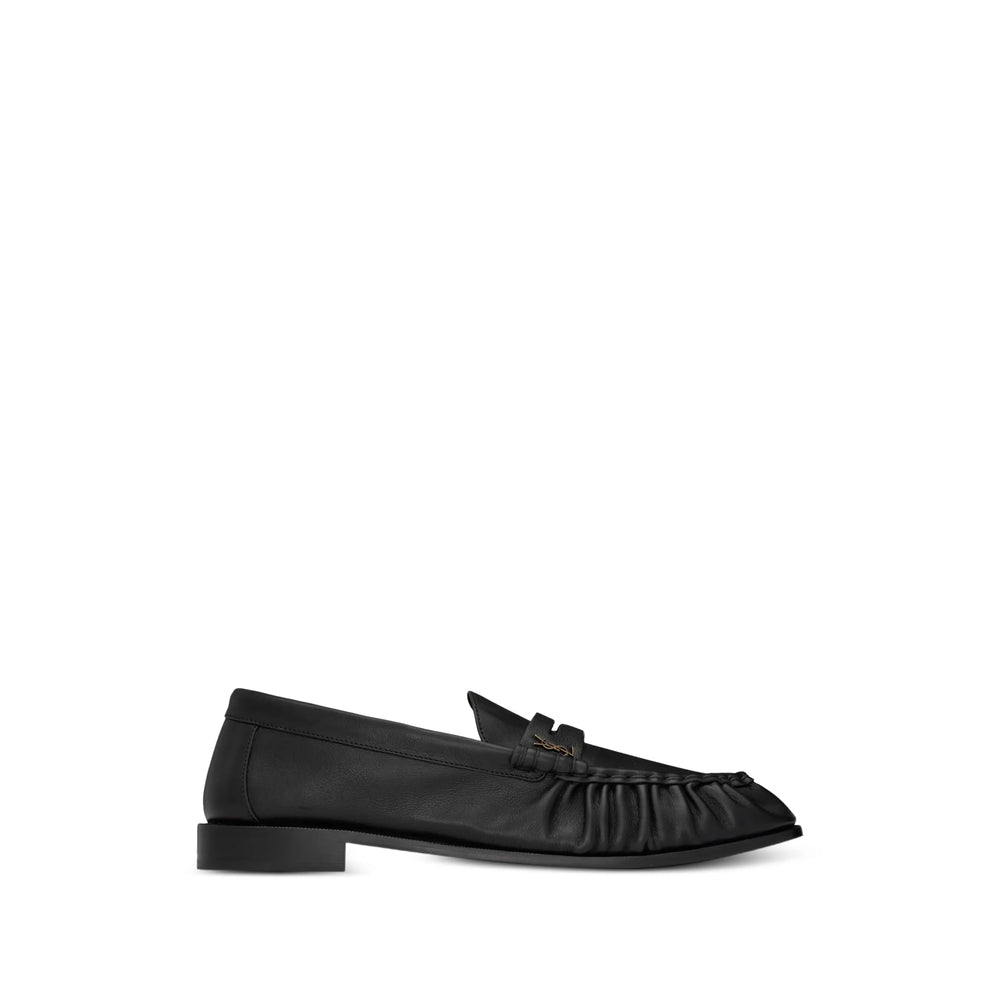Saint Laurent Black Loafers Men SAINT LAURENT
