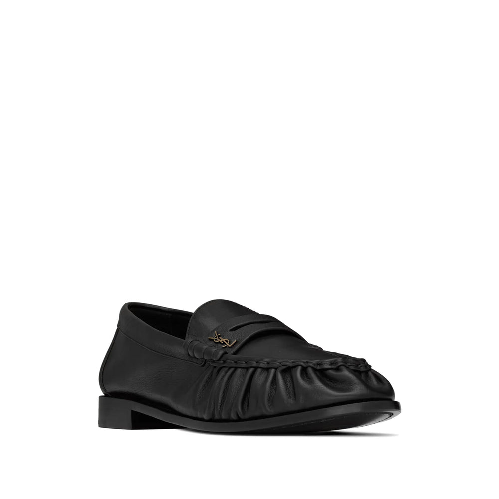 Saint Laurent Black Loafers Men SAINT LAURENT