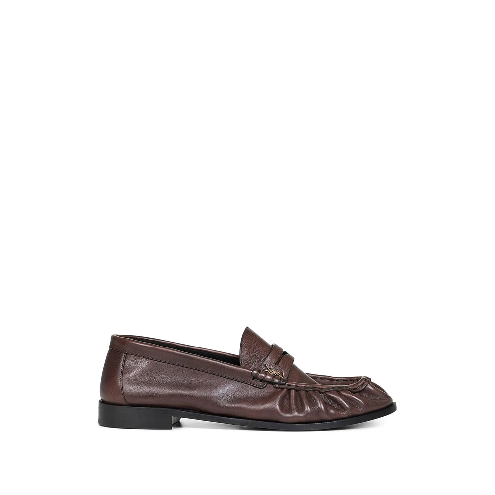 Saint Laurent Brown Loafers Men SAINT LAURENT