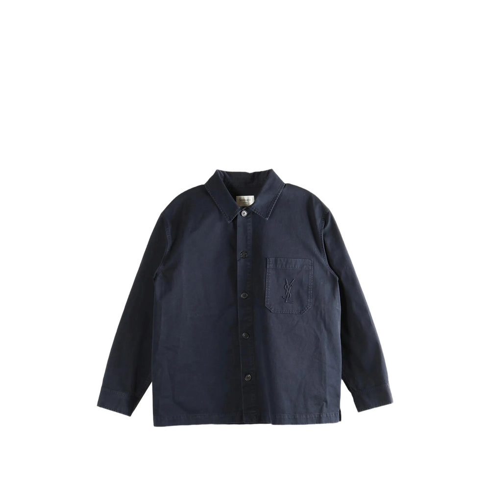 Saint Laurent Blue Jackets - Shirt Jackets Men SAINT LAURENT