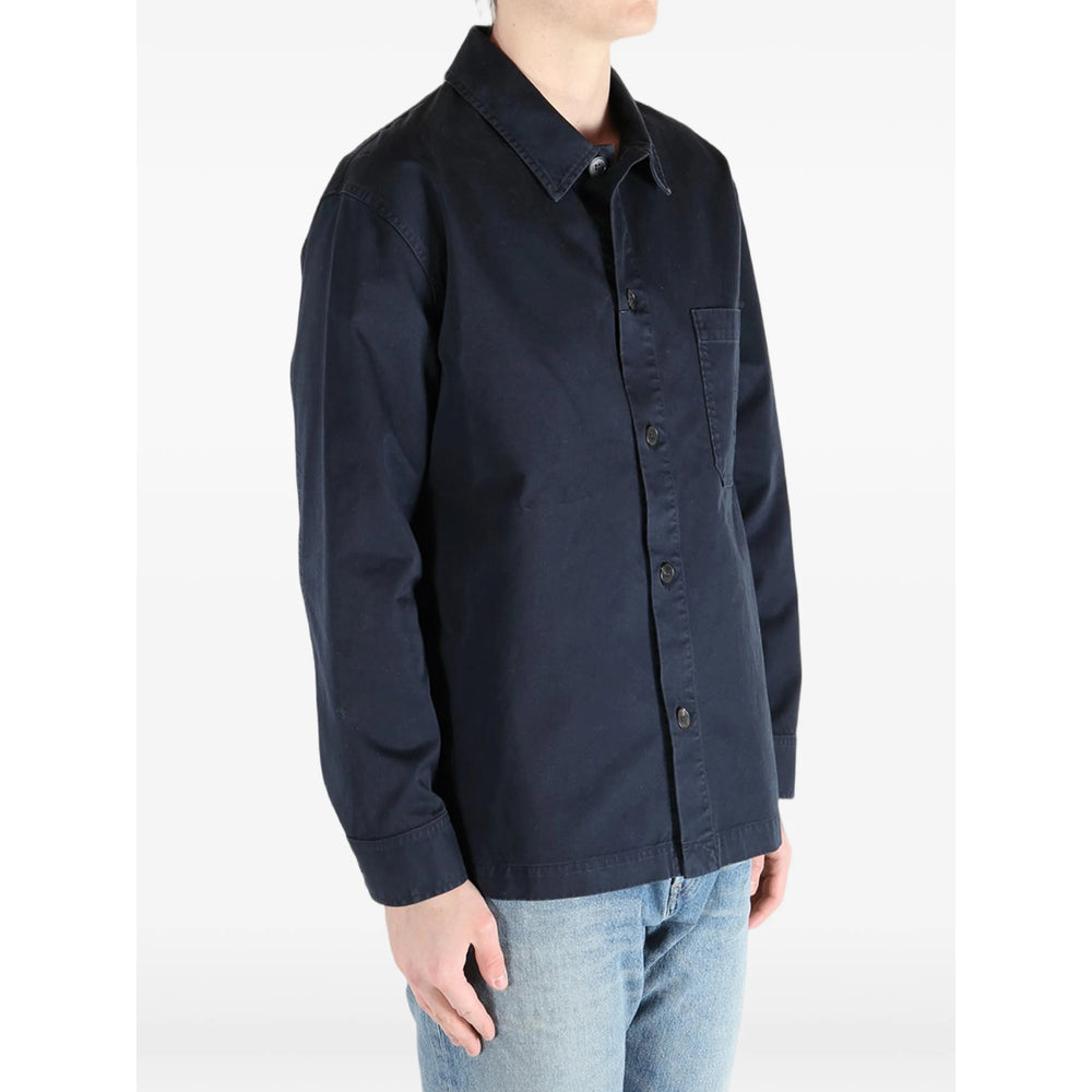 Saint Laurent Blue Jackets - Shirt Jackets Men SAINT LAURENT