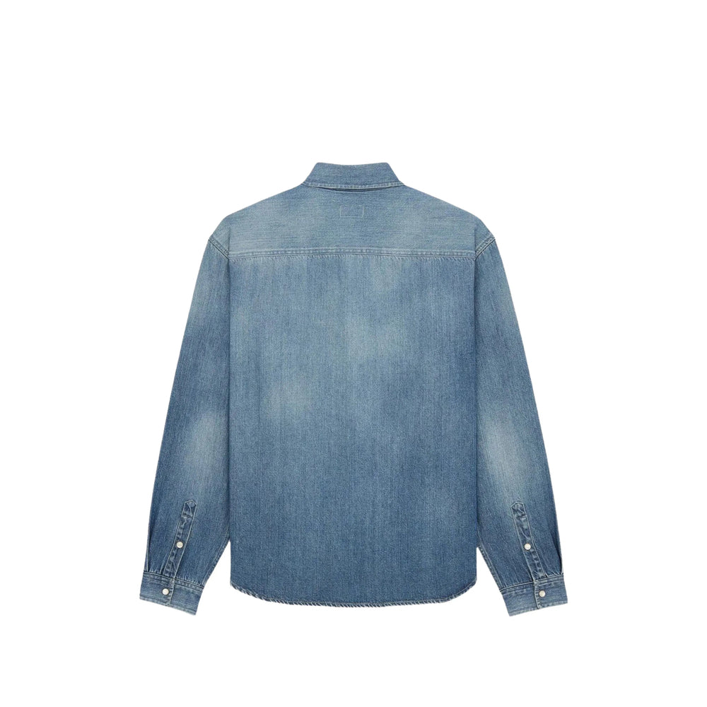 Saint Laurent Blue Shirts Men SAINT LAURENT
