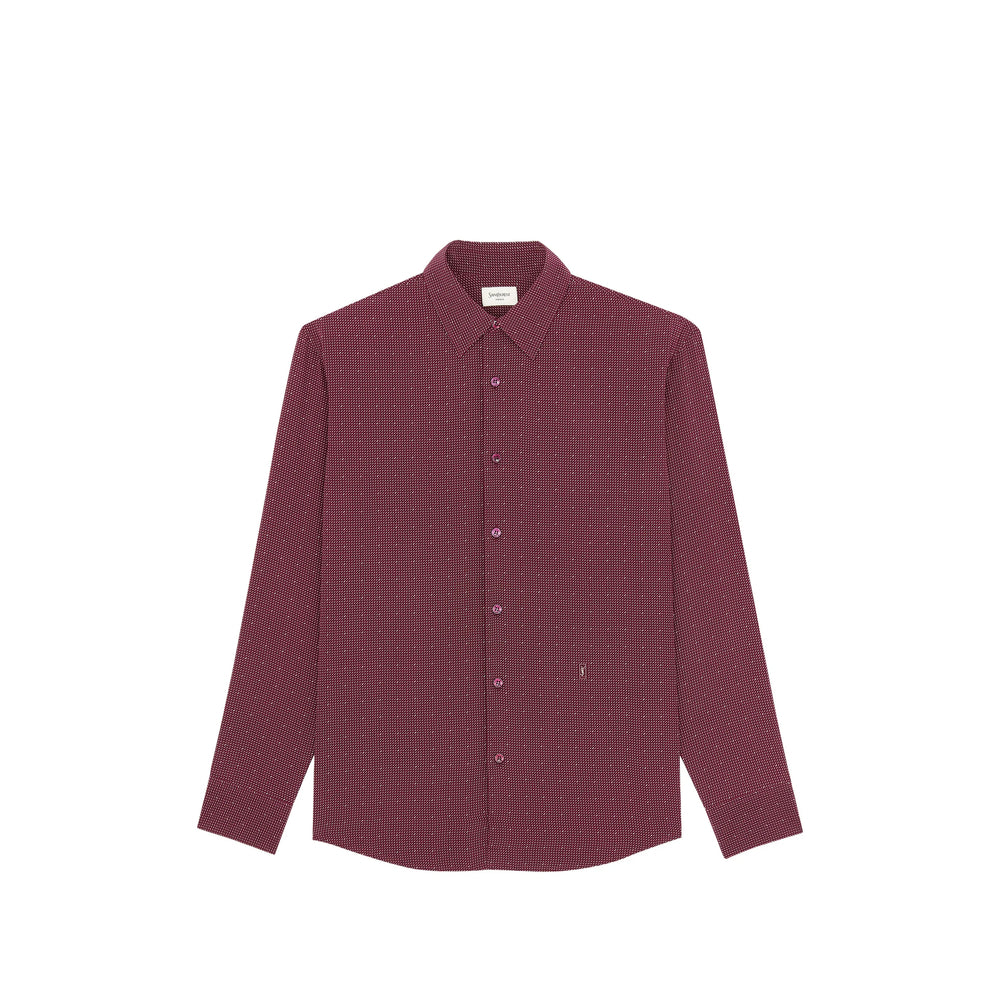 Saint Laurent Red Shirts Men SAINT LAURENT