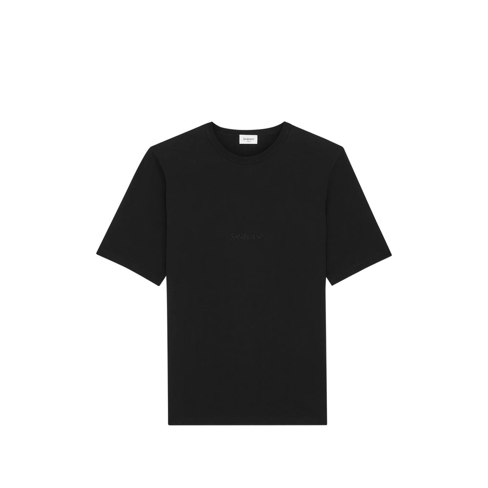 Saint Laurent Black T-Shirts & Vests - T-Shirts Men SAINT LAURENT