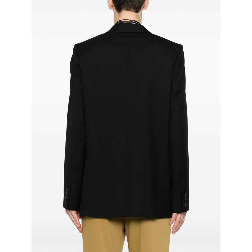Saint Laurent Black Jackets - Blazers Men SAINT LAURENT