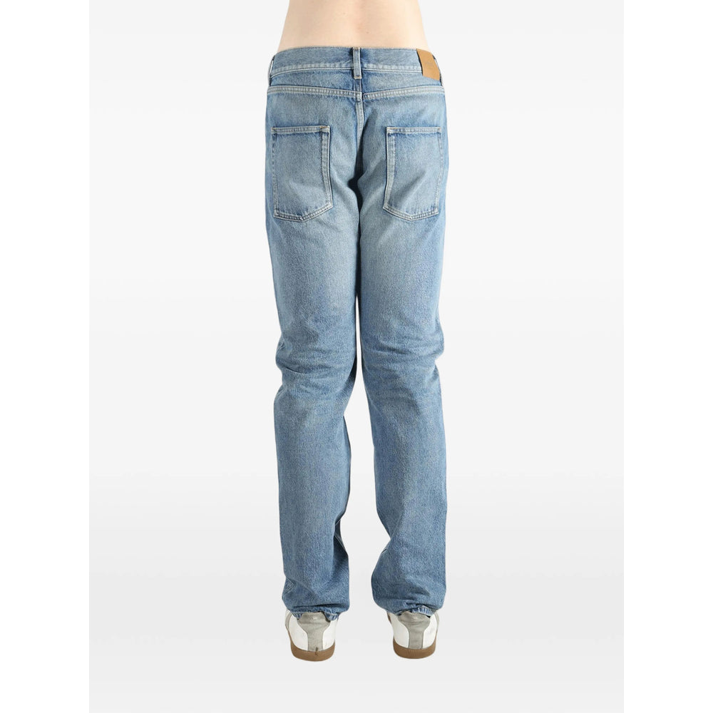 Saint Laurent Blue Trousers - Regular & Straight-Leg Trousers Men SAINT LAURENT