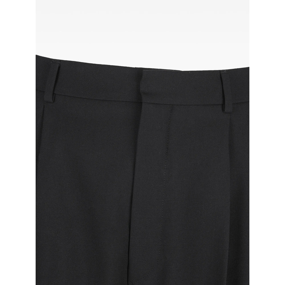 Saint Laurent Black Trousers - Tailored Trousers Men SAINT LAURENT