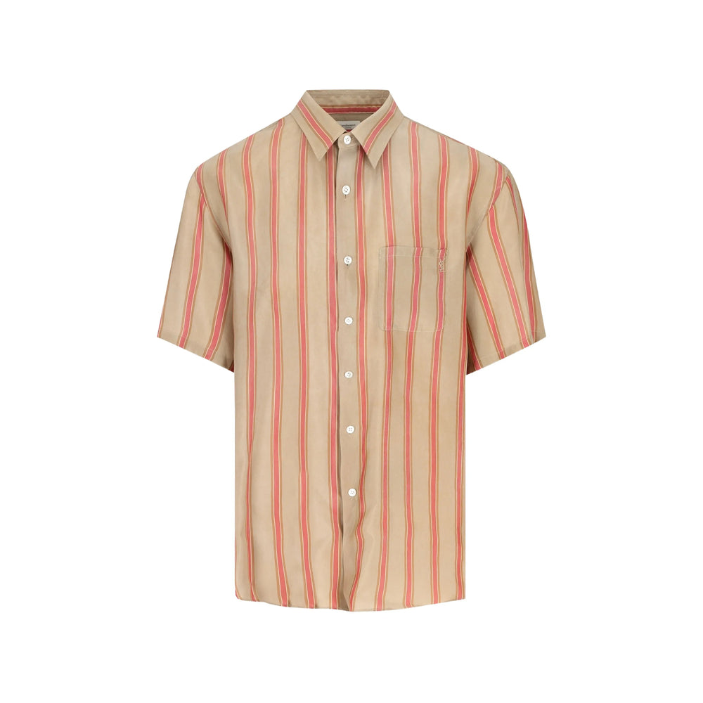 Saint Laurent Neutrals Shirts Men SAINT LAURENT