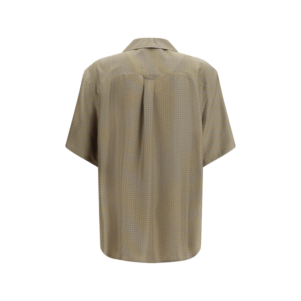 Saint Laurent Green Shirts Men SAINT LAURENT