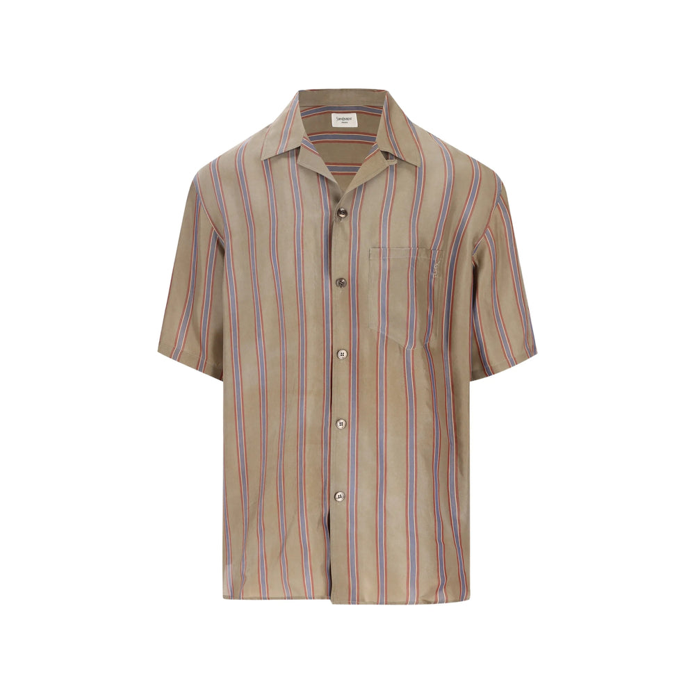 Saint Laurent Neutrals Shirts Men SAINT LAURENT