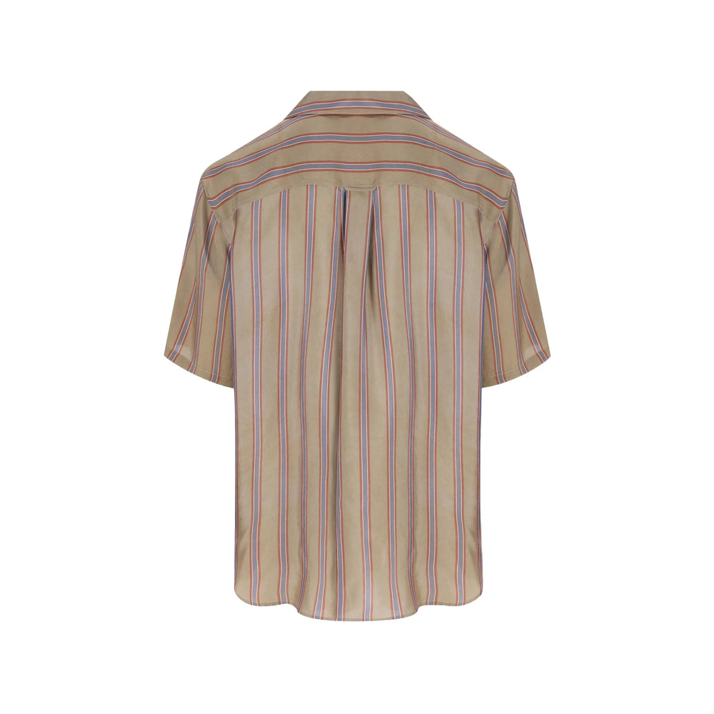 Saint Laurent Neutrals Shirts Men SAINT LAURENT